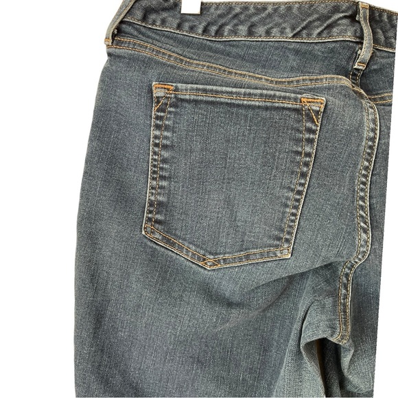 Eddie Bauer Curvy Straight Leg Specially Dyed Jeans Sz 12 - Picture 6 of 11